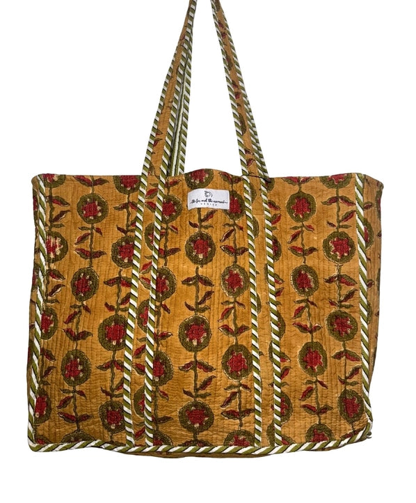 The Indra Block Print Bag