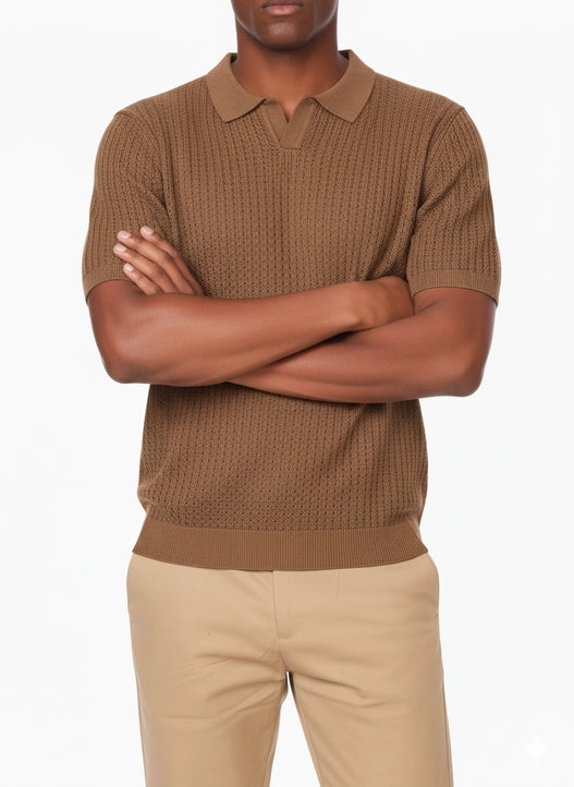 The Harbor Texture Polo