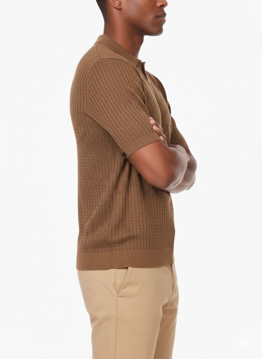 The Harbor Texture Polo