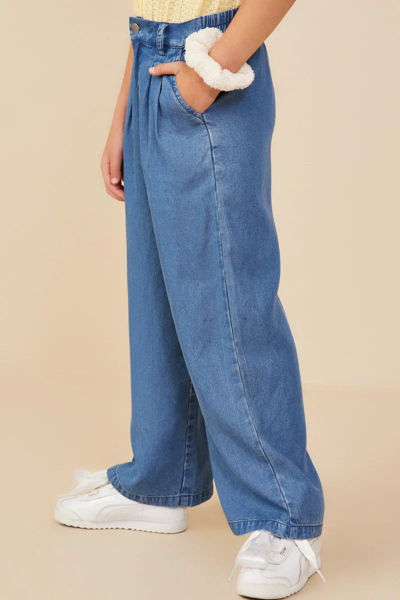 Mina Wide Leg Tencel Pants