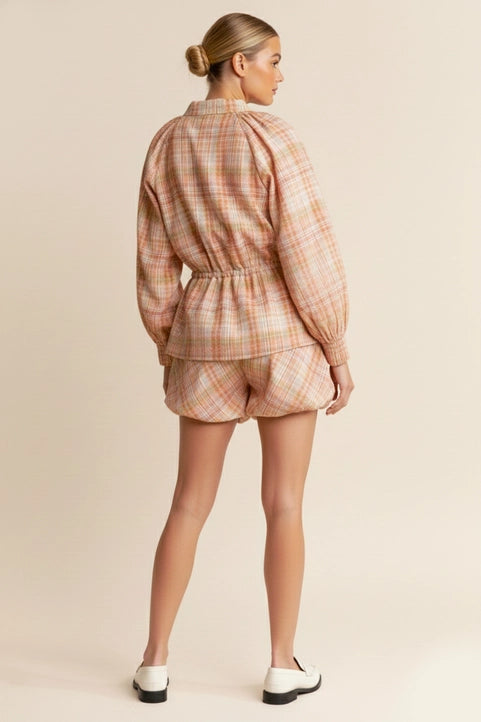 The Hollis Plaid Set