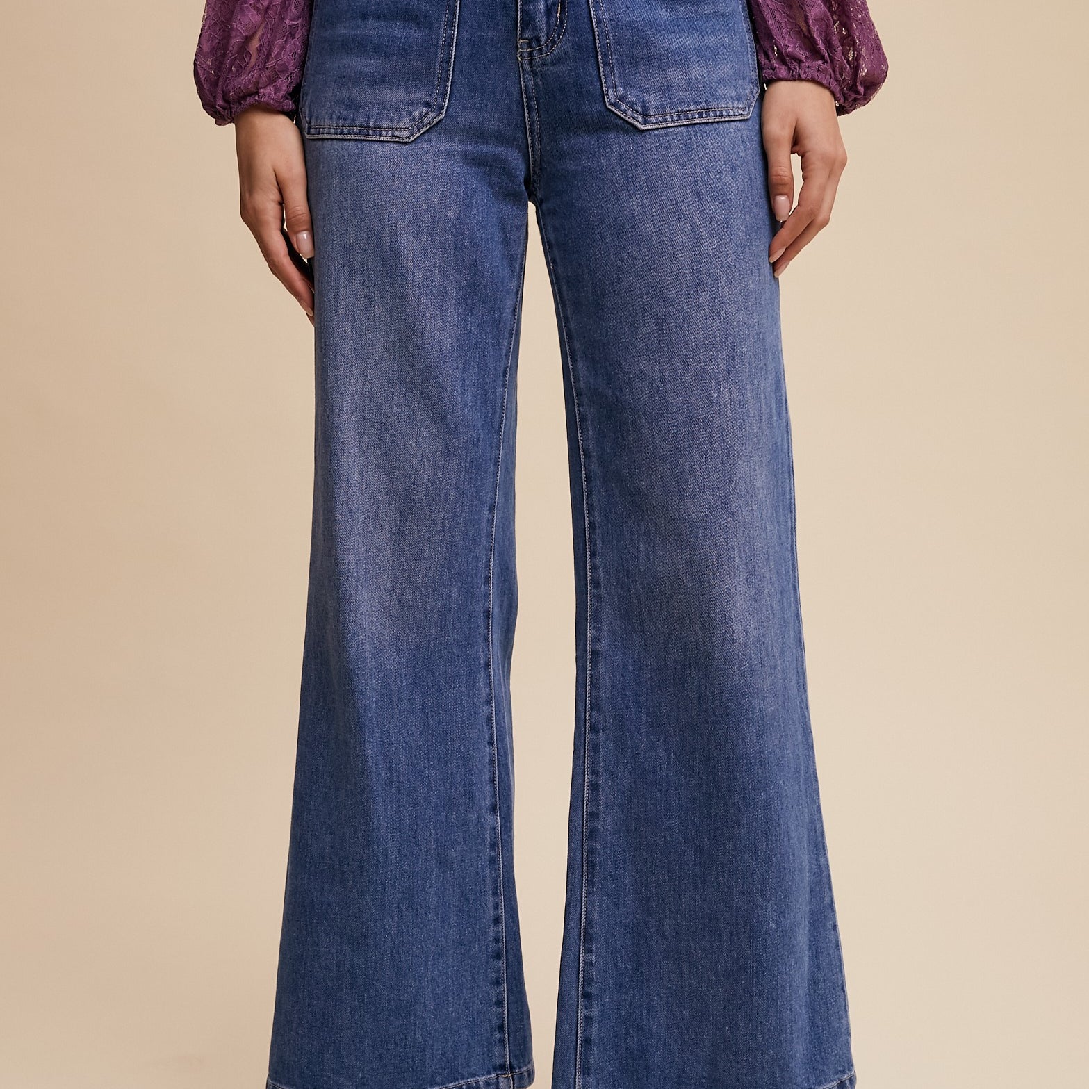 Lucille Ankle Flare Jeans