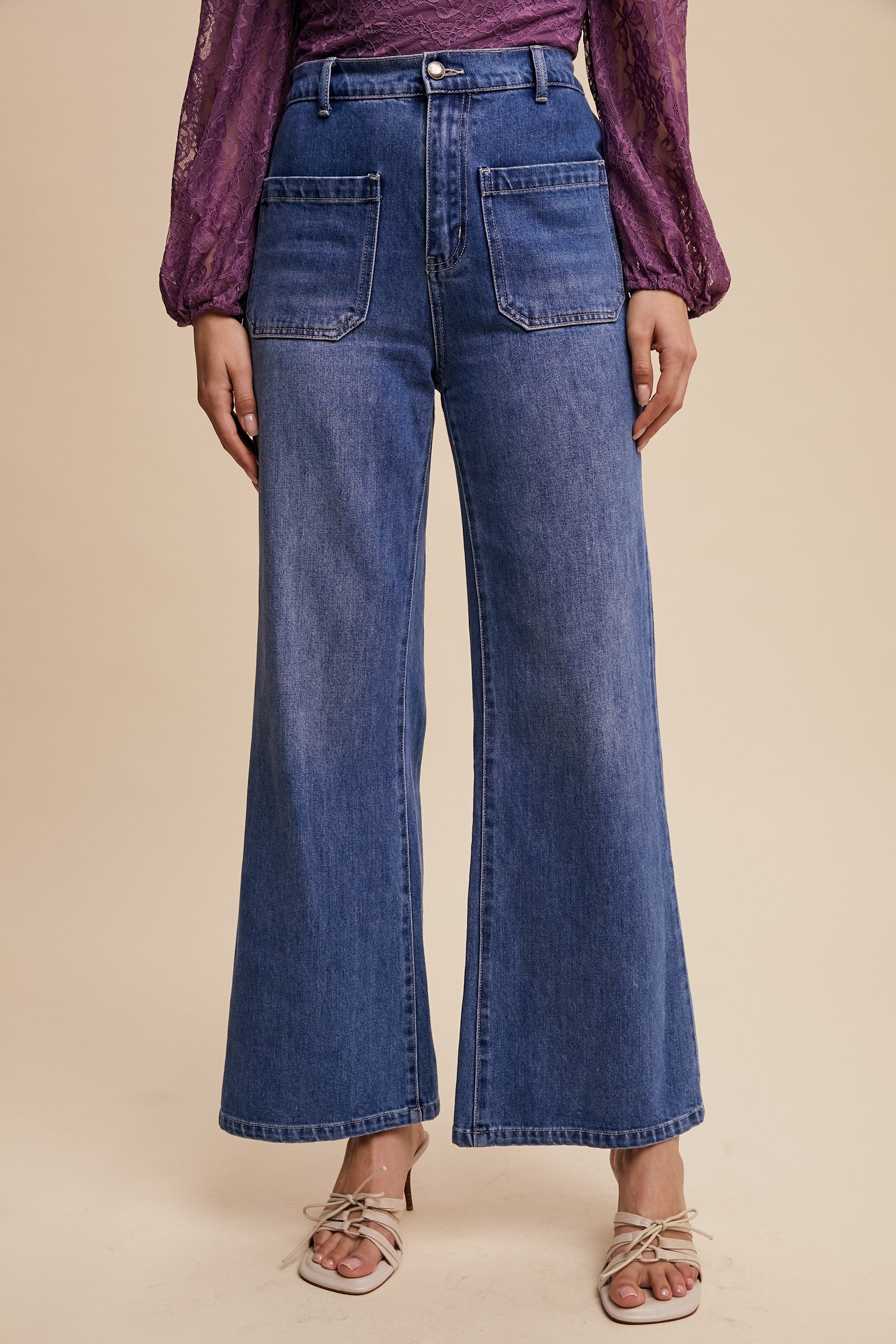 Lucille Ankle Flare Jeans