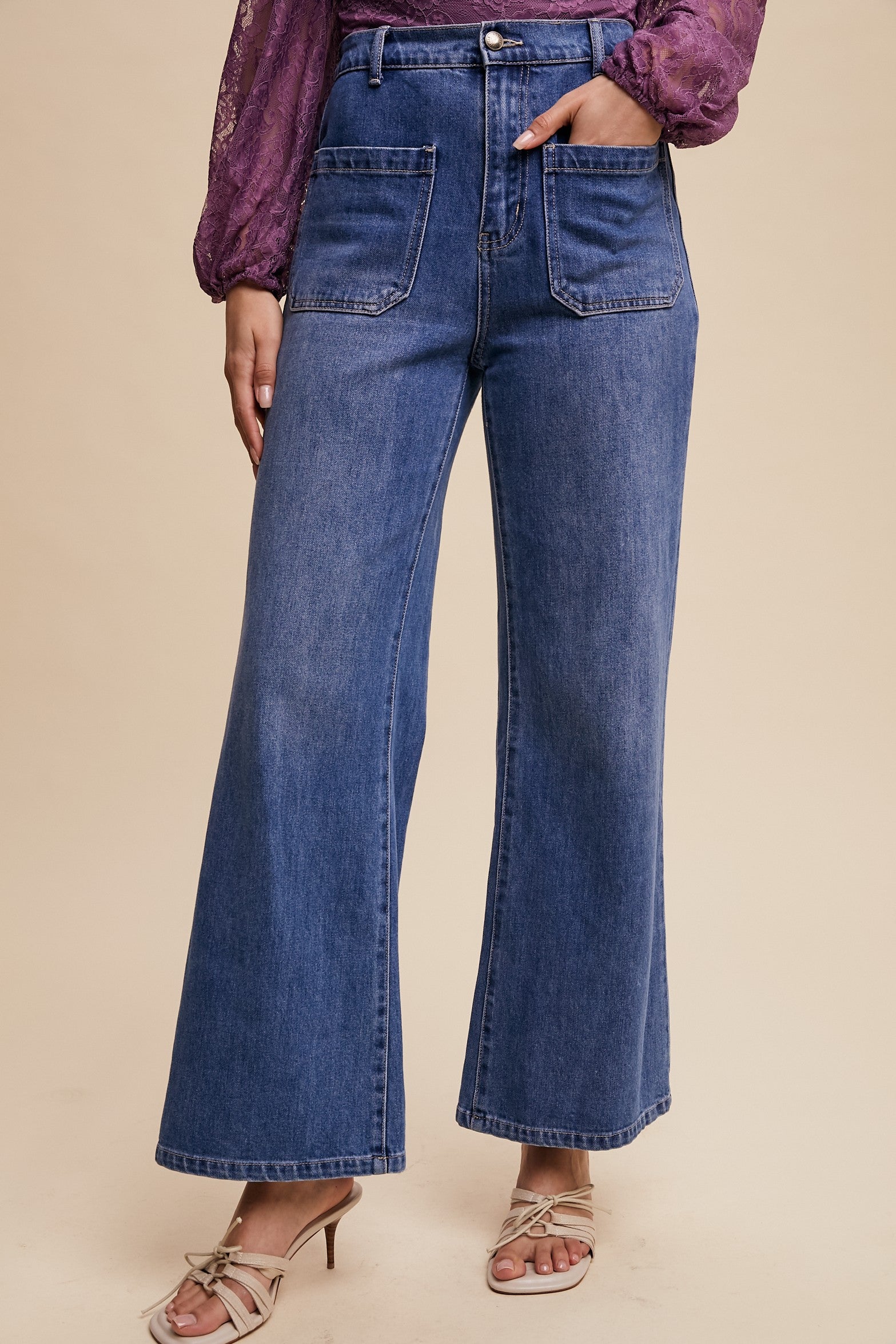 Lucille Ankle Flare Jeans