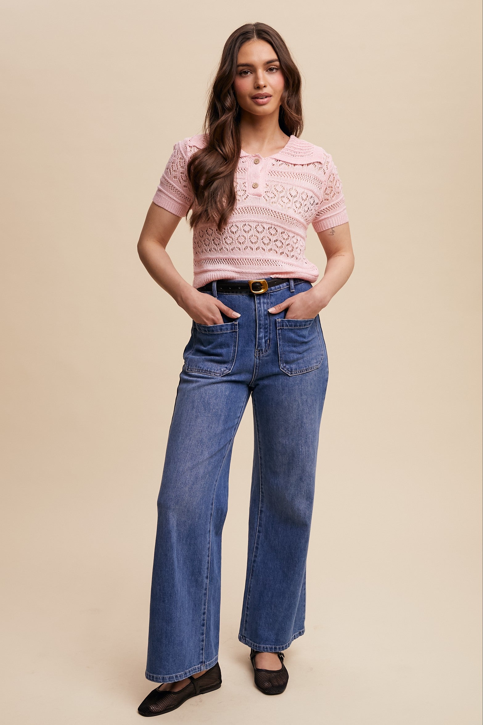 Lucille Ankle Flare Jeans