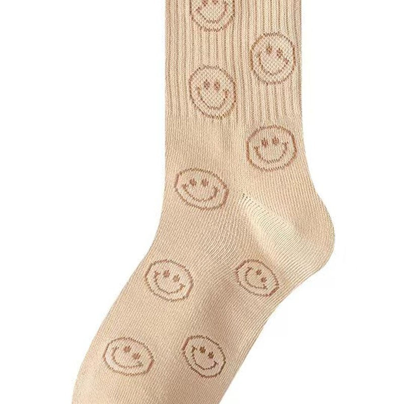 Smiley Crew Socks