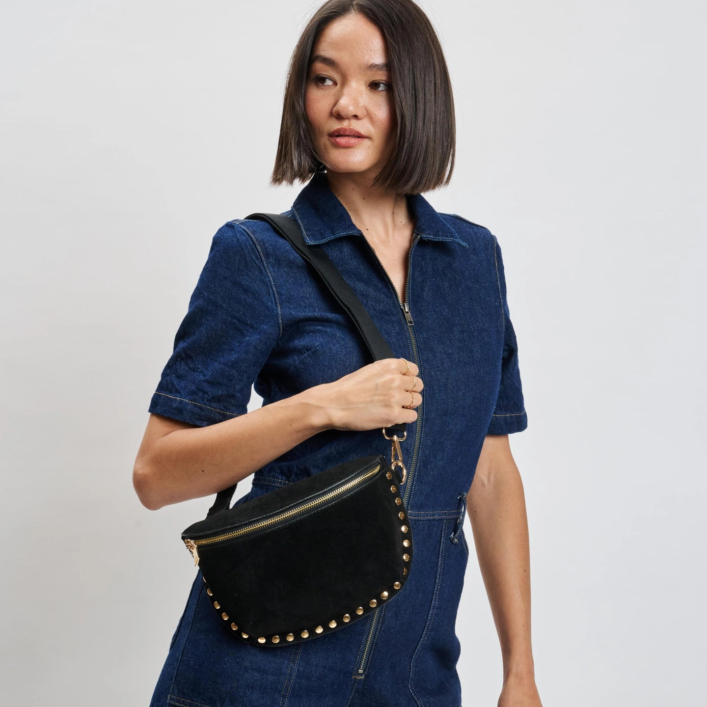Gizelle Suede Belt Bag