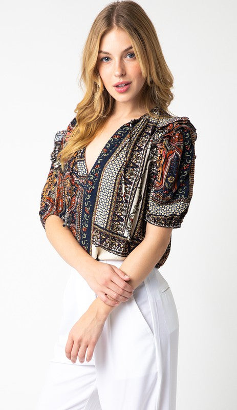 The Kora Half Sleeve Top