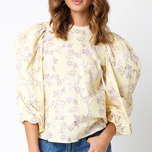 The Aven Bubble Blouse