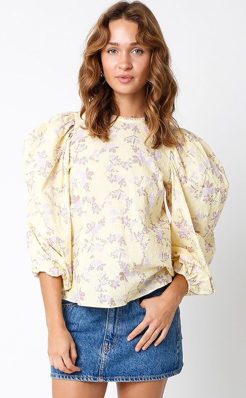 The Aven Bubble Blouse