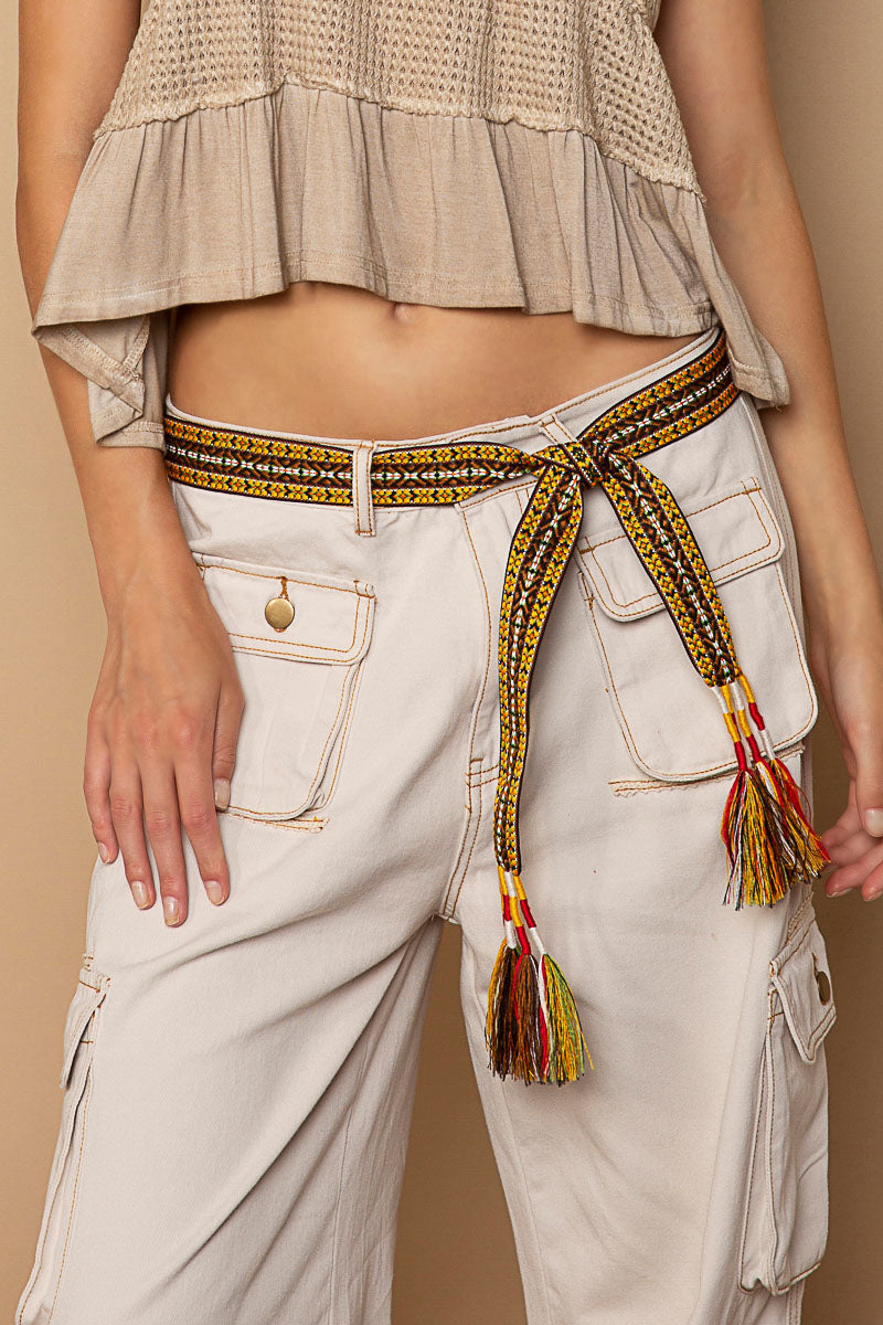 Polly Tassel Belt