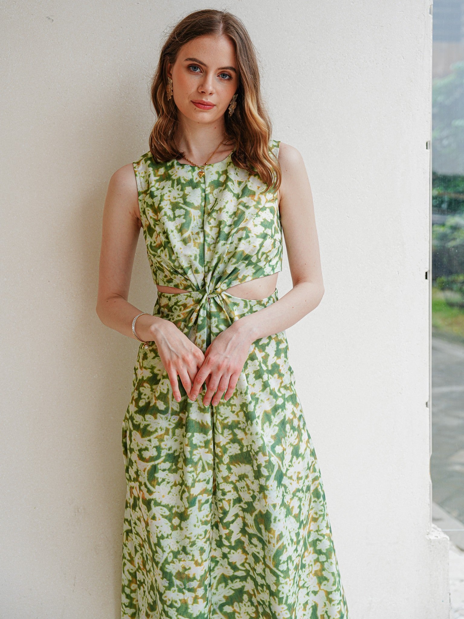 Rosie Floral Midi Dress