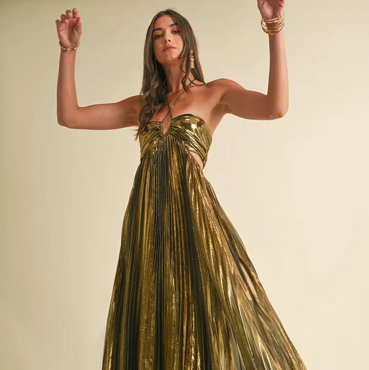 The Astra Pleat Maxi