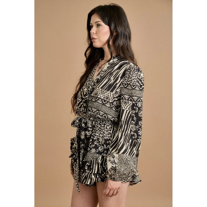 The Veya Ruffle Romper