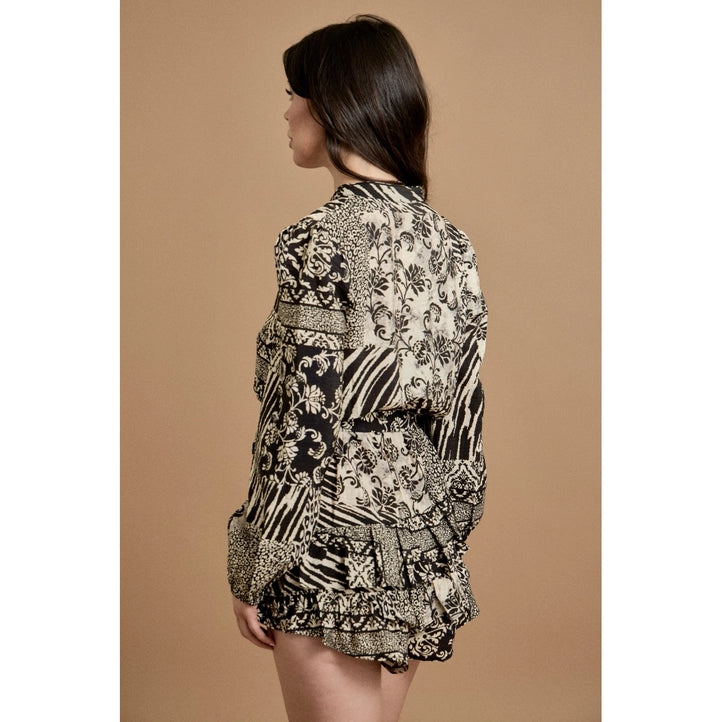 The Veya Ruffle Romper