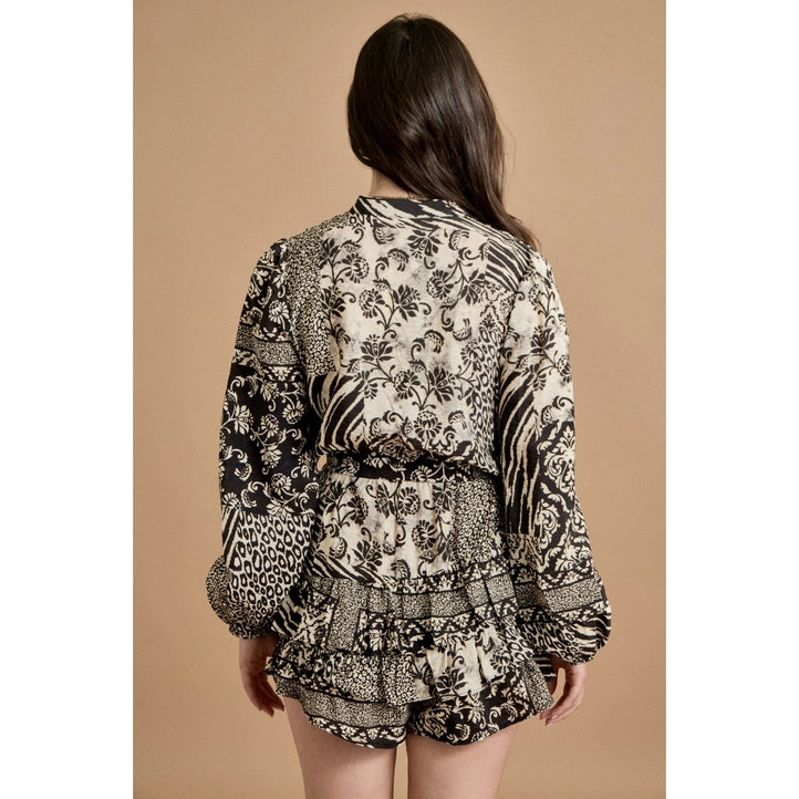 The Veya Ruffle Romper