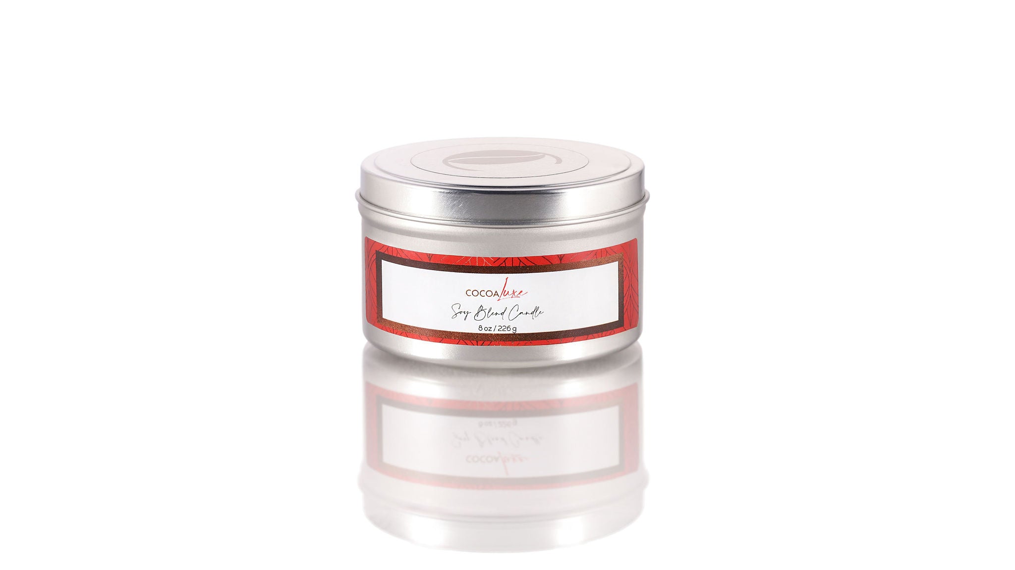 Cocoa Luxe Soy Blend Candle (Tin)