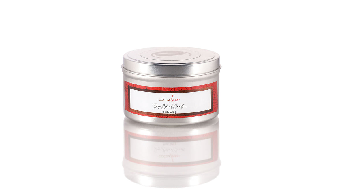 Cocoa Luxe Soy Blend Candle (Tin)