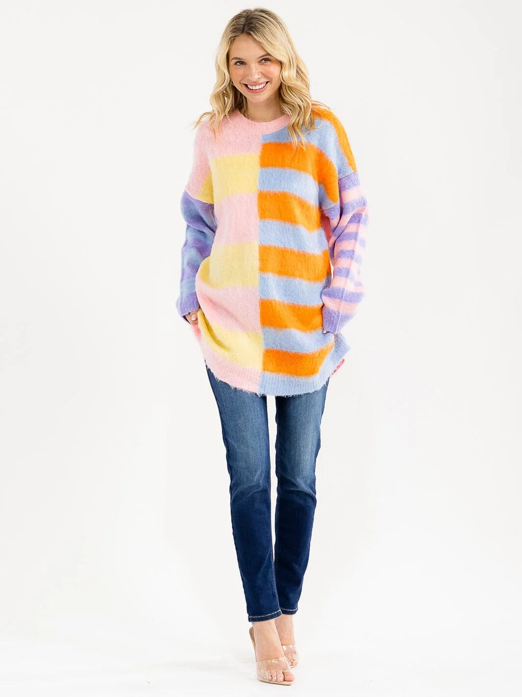 The Bold Lines Oversized Sweater