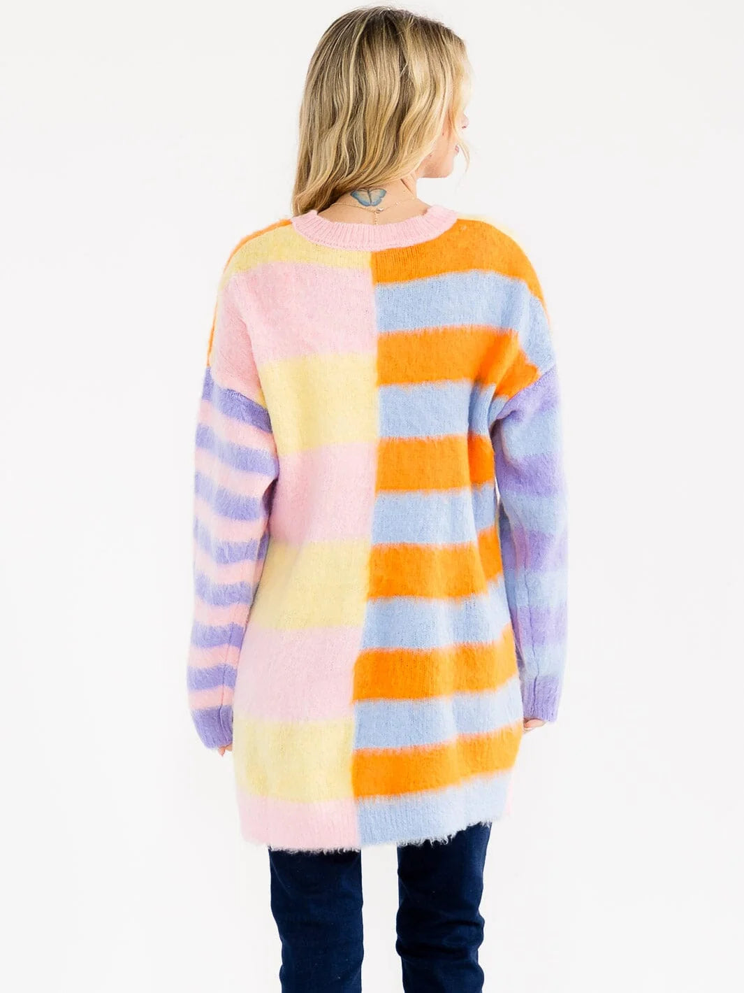 The Bold Lines Oversized Sweater