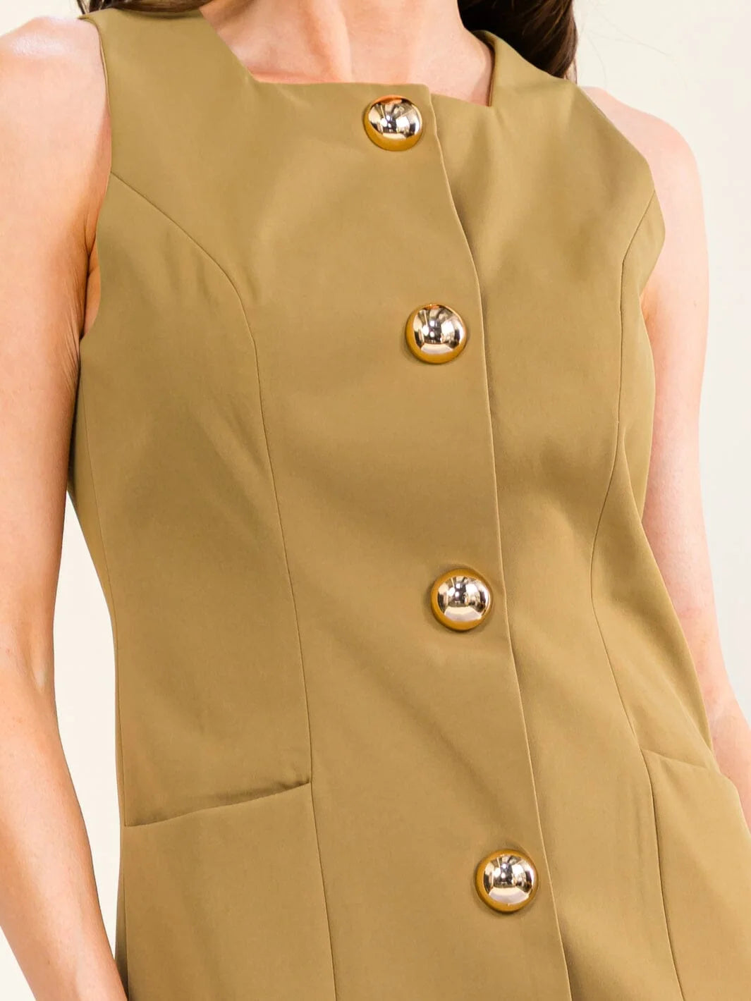 The Sloane Utility Mini Dress