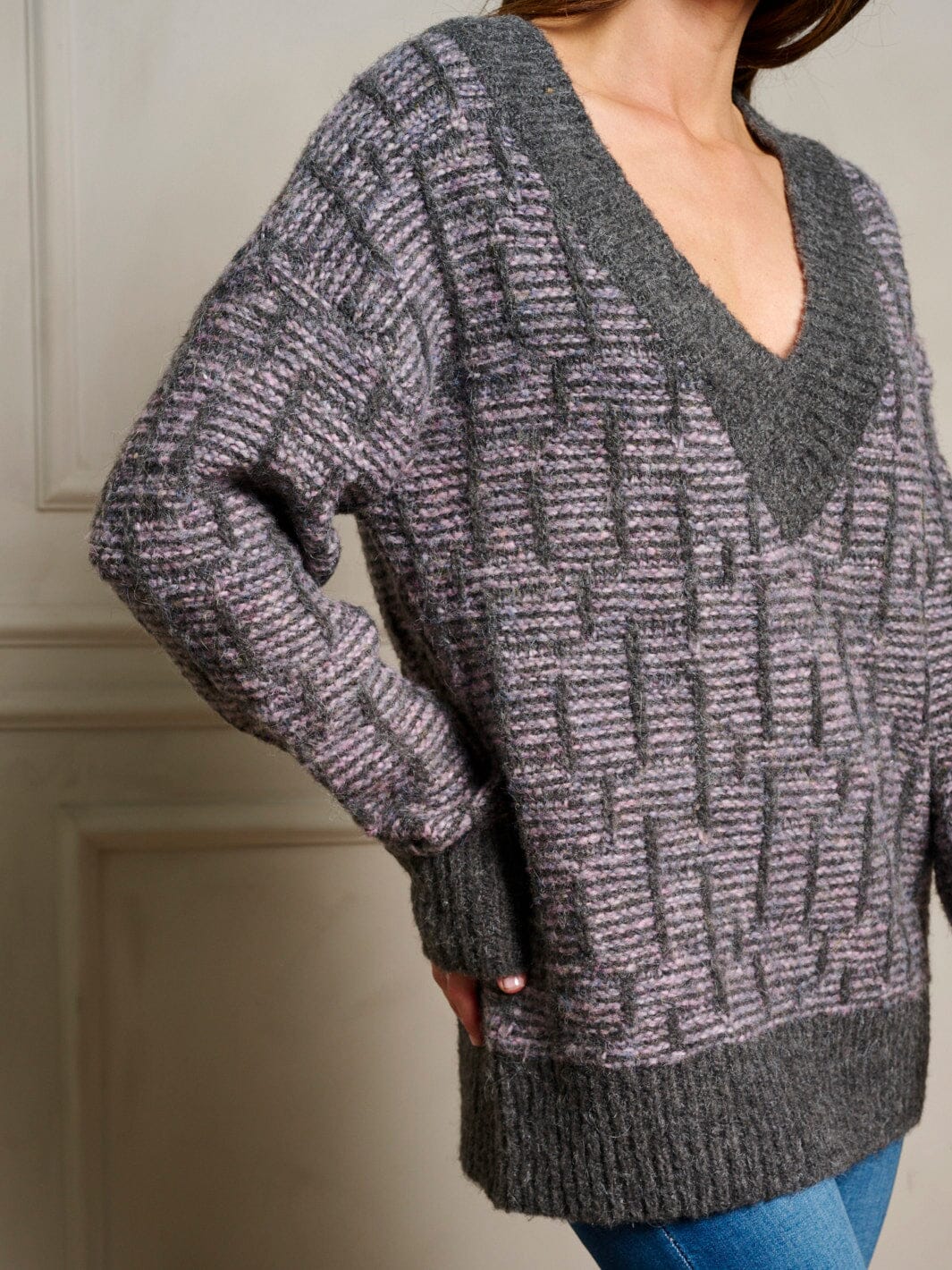The Urban Mosaic Pullover Sweater