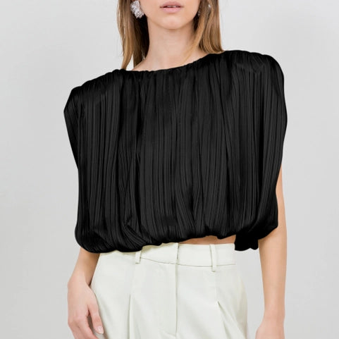 The Viera Satin Top