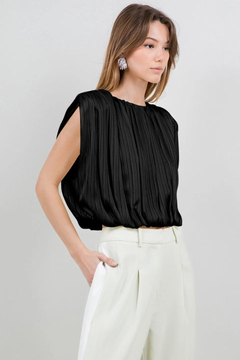 The Viera Satin Top