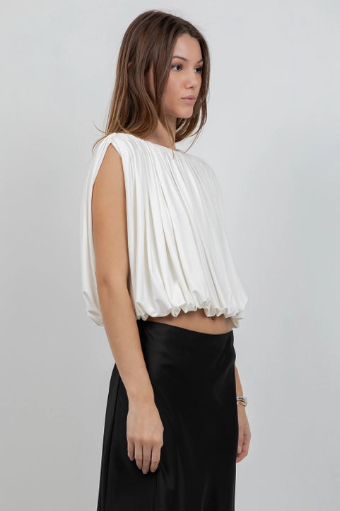 The Nori Soft Balloon Top