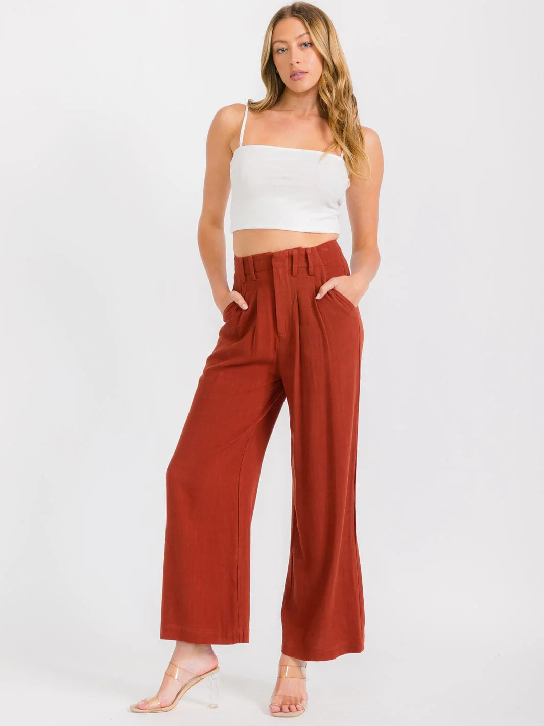 Everett Pleated Trousers