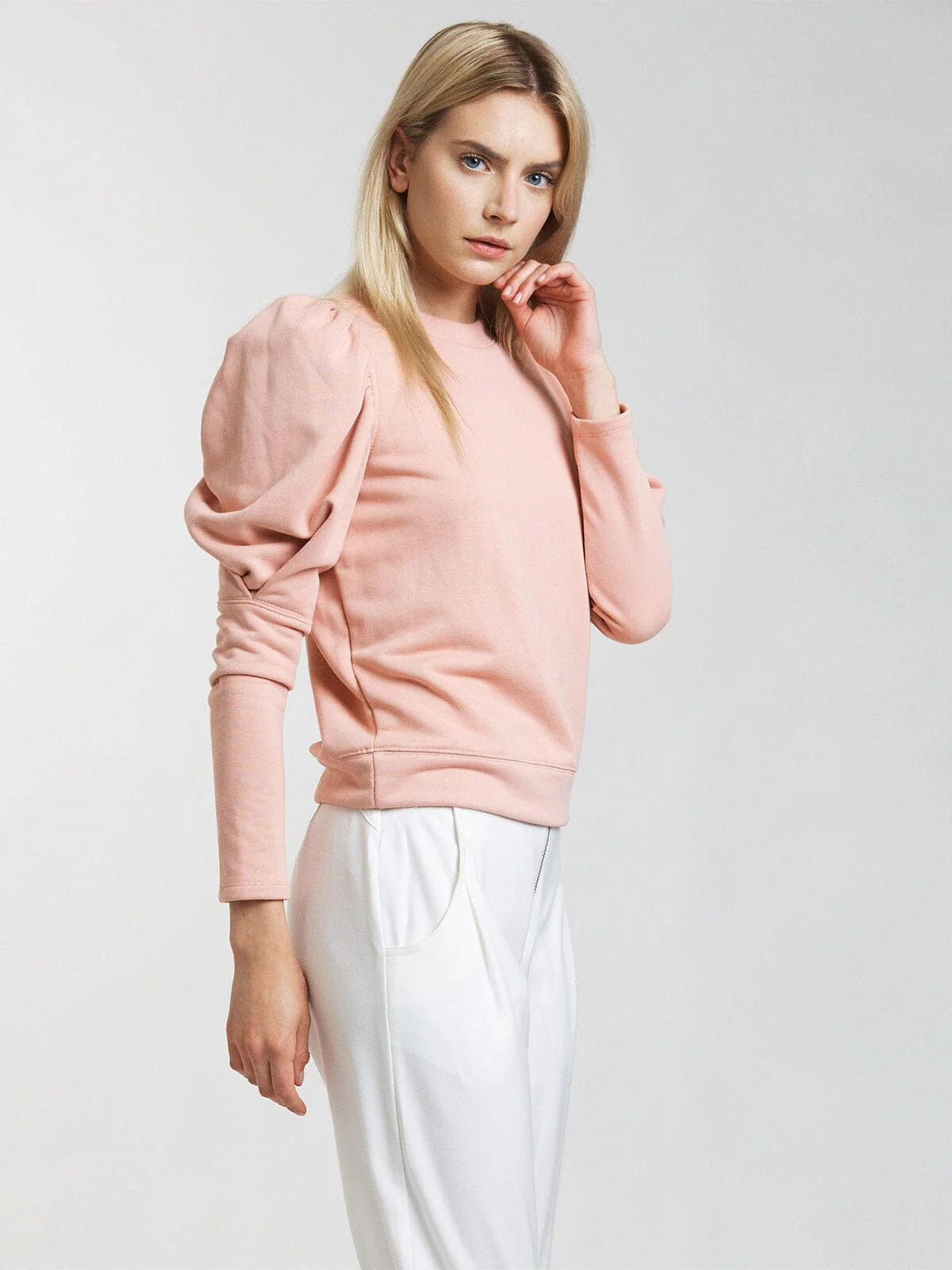 Fay Puff Sleeve Sweatshirt