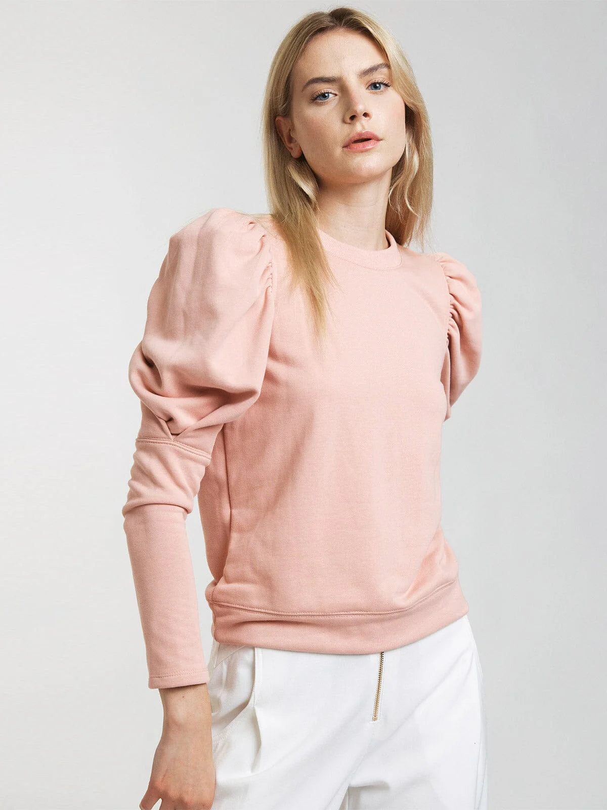 Fay Puff Sleeve Sweatshirt