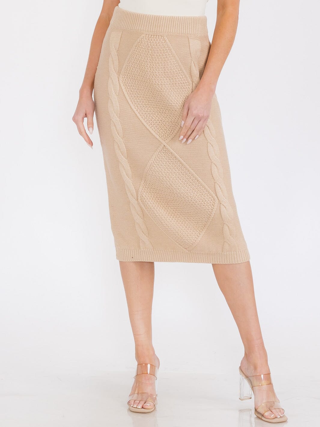 Ryan Cable Knit Skirt