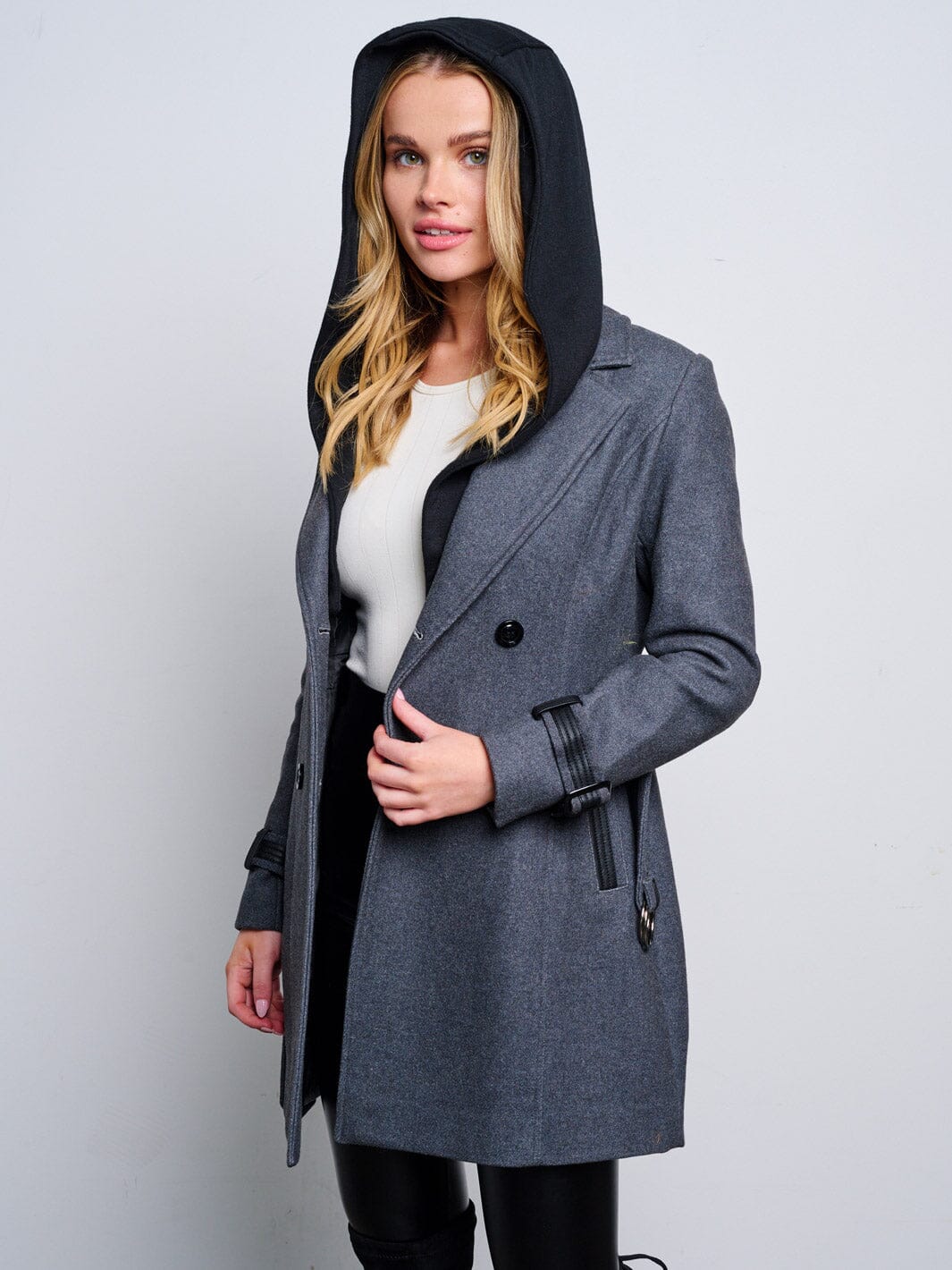 Reba Removable Hooded Jacket