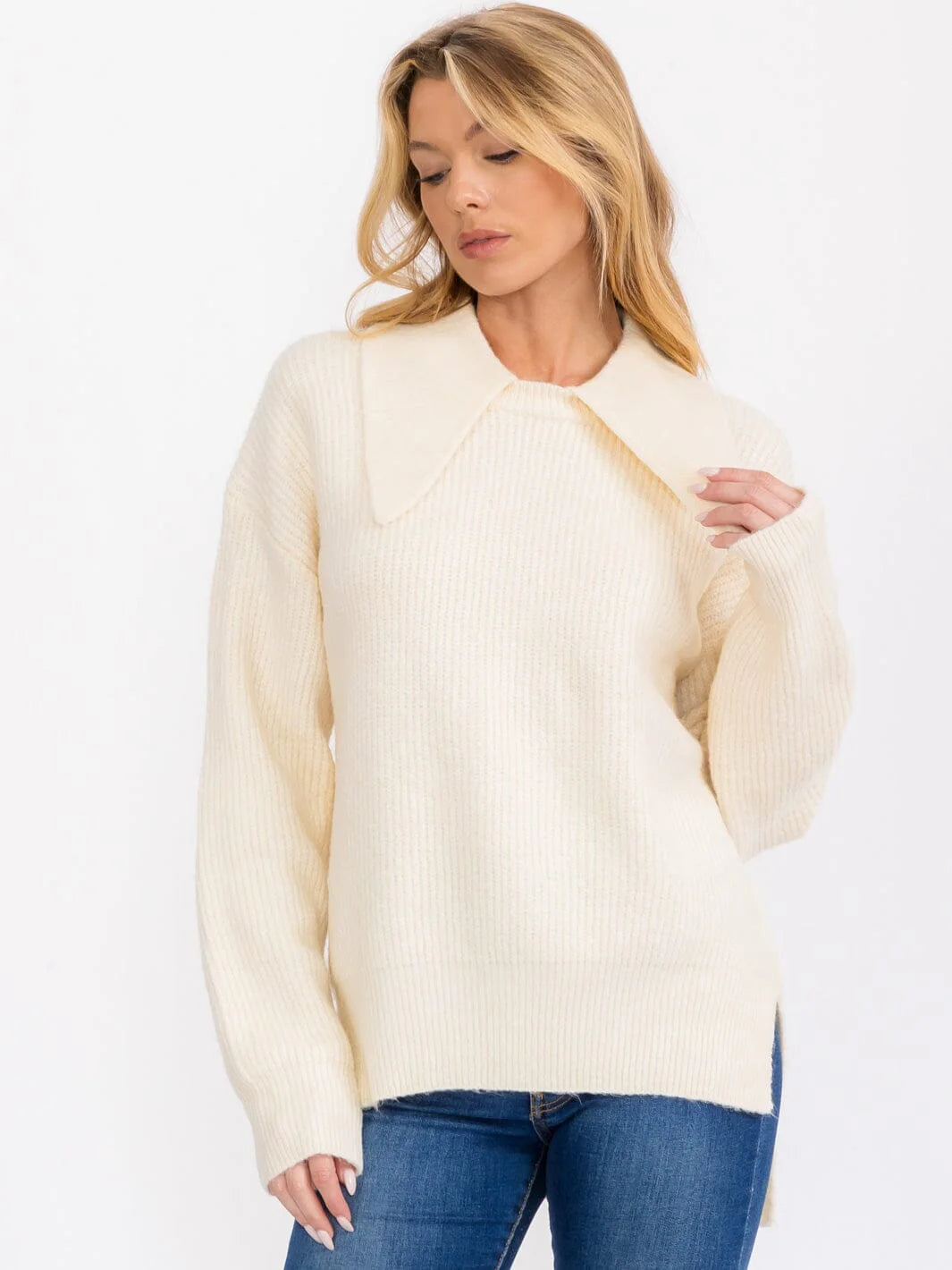 Winny High-Low Sweater