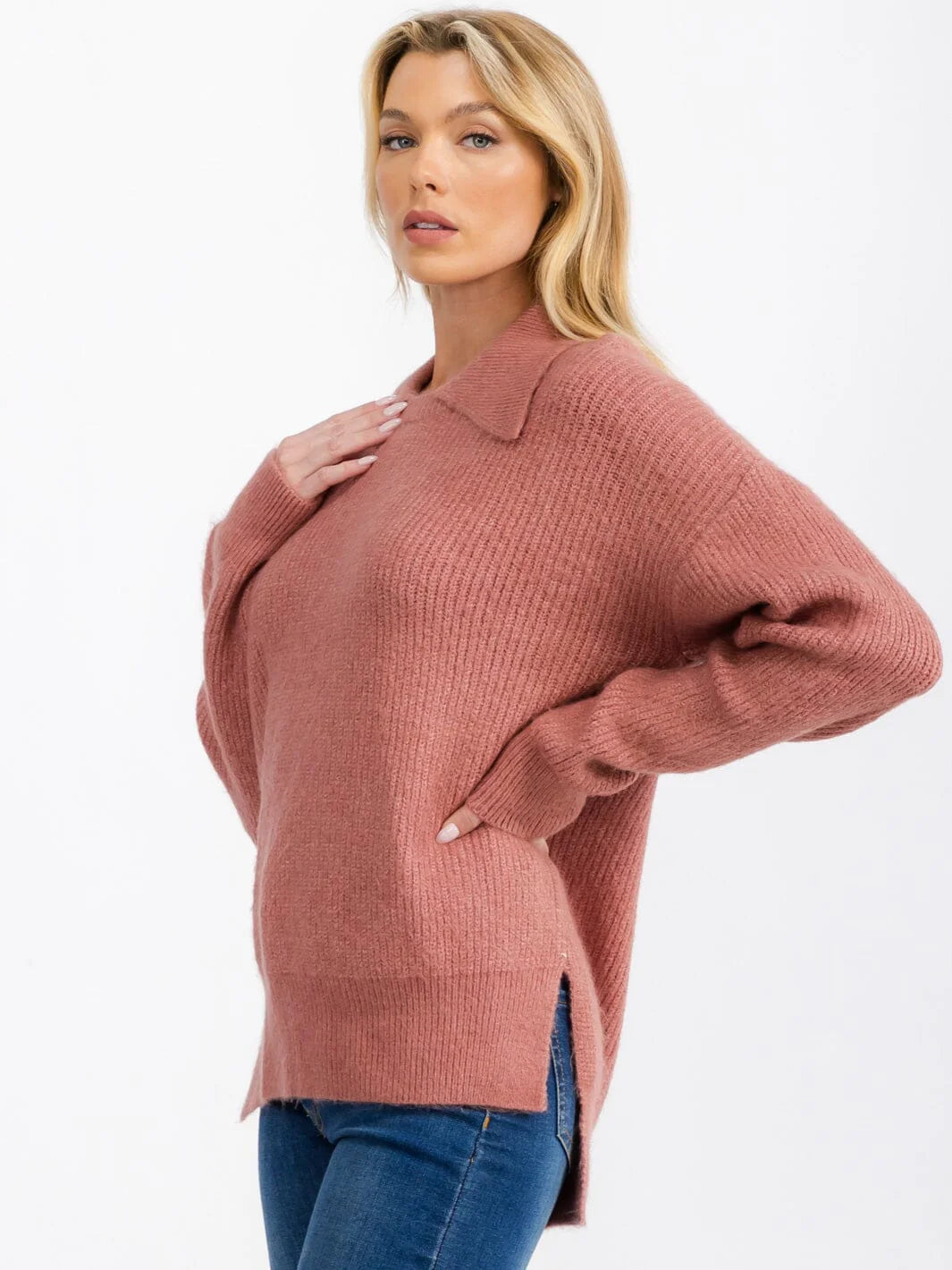 Winny High-Low Sweater