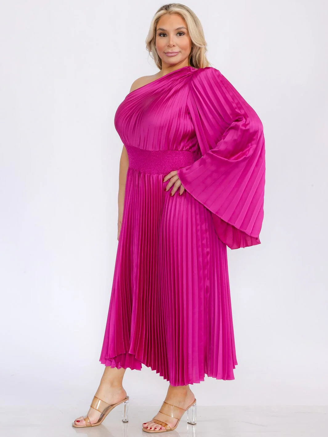 The Aurora One-Shoulder Maxi
