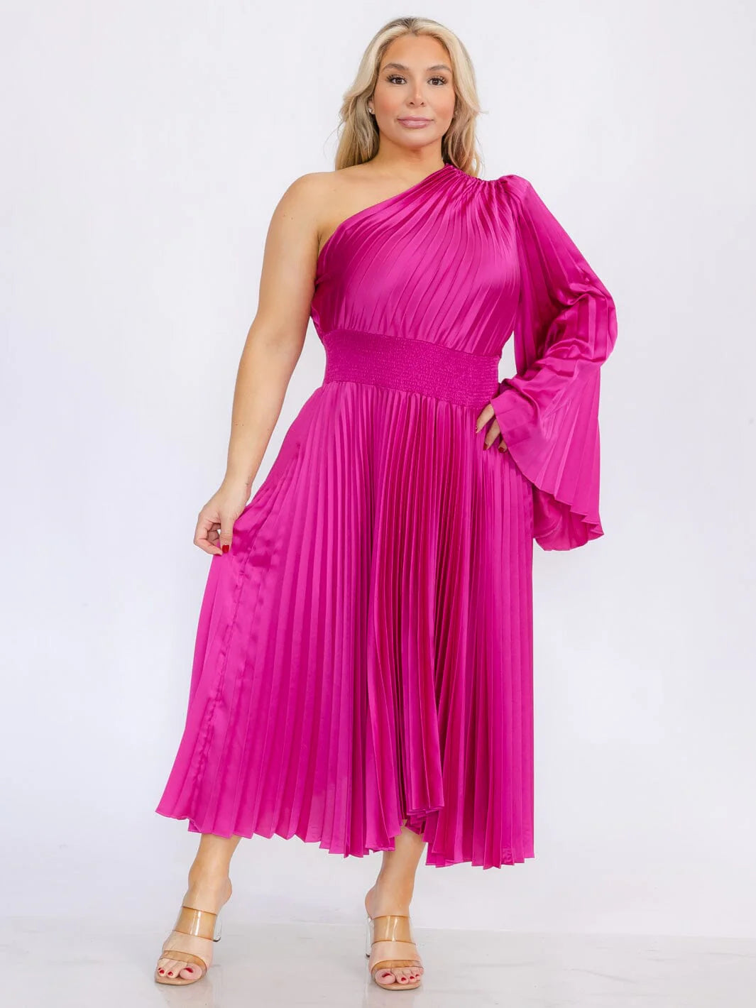 The Aurora One-Shoulder Maxi