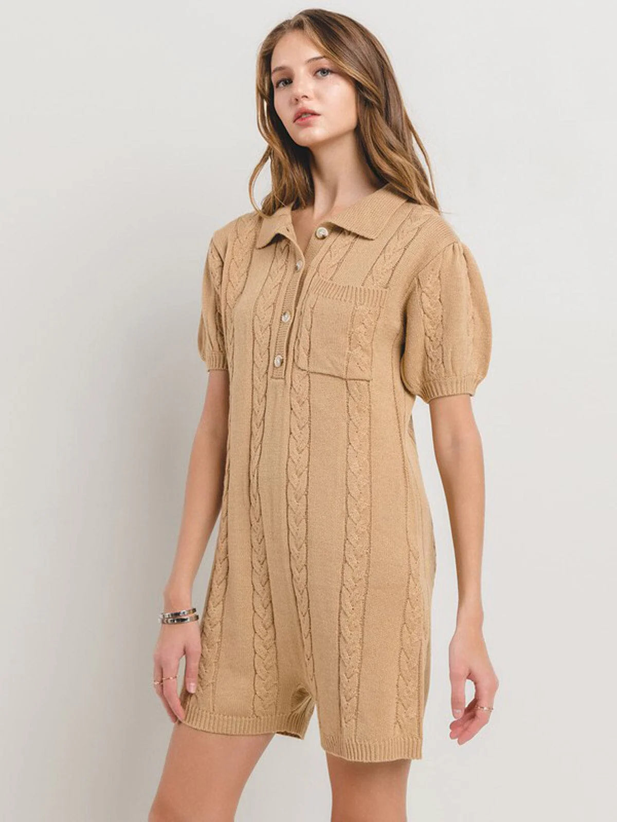 The Margo Cable Romper