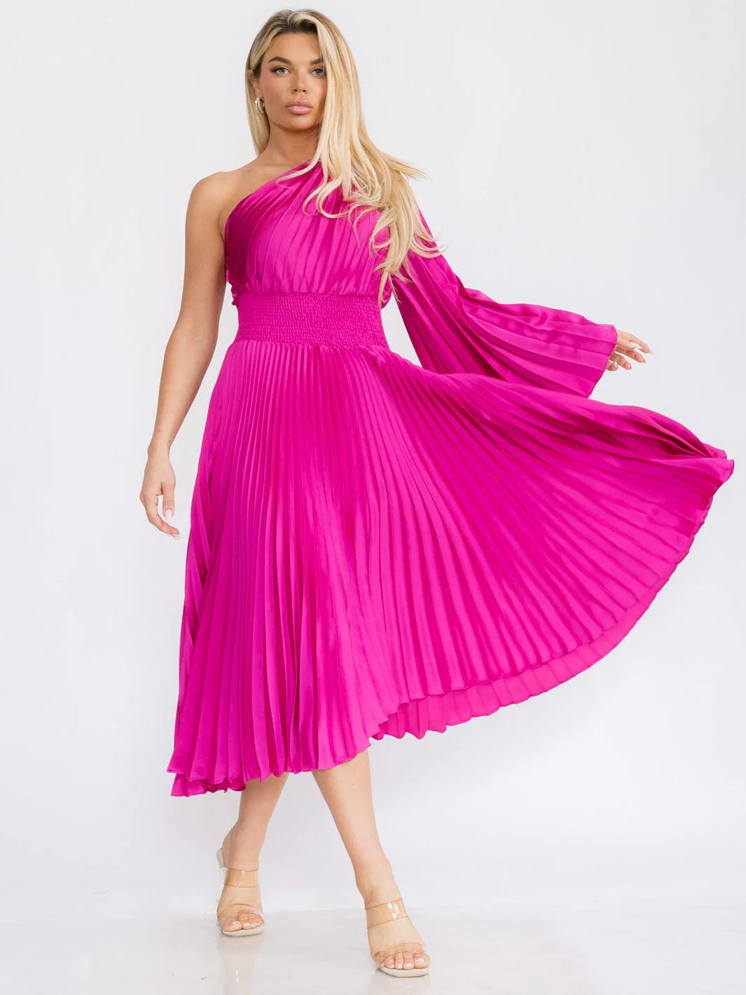 The Aurora One-Shoulder Maxi