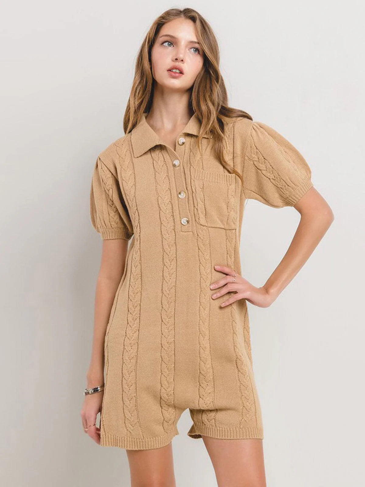 The Margo Cable Romper