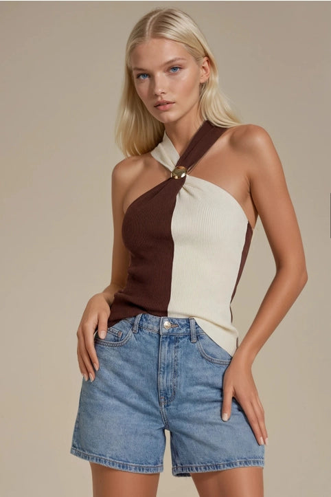 The Oryn Knit Halter