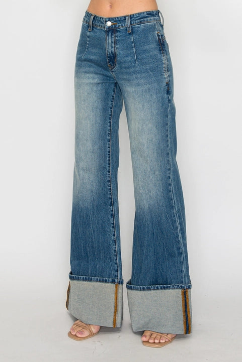The Landry Cuffed Denim