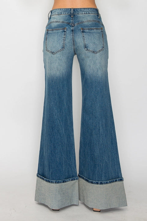The Landry Cuffed Denim