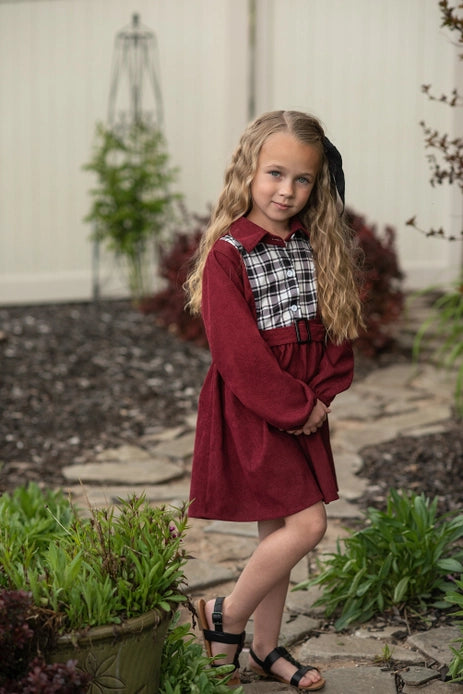 The Elsie Plaid Dress