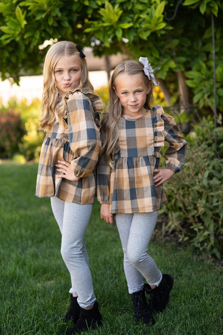 The Charlee Plaid Top