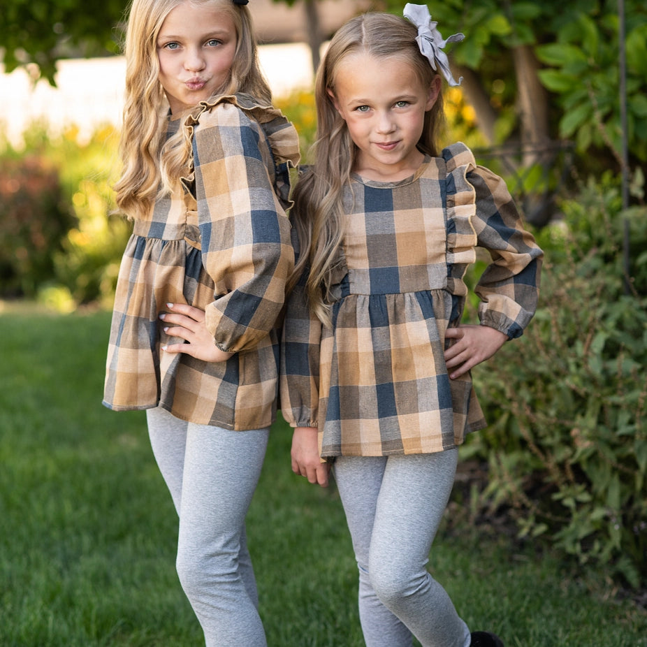 The Charlee Plaid Top