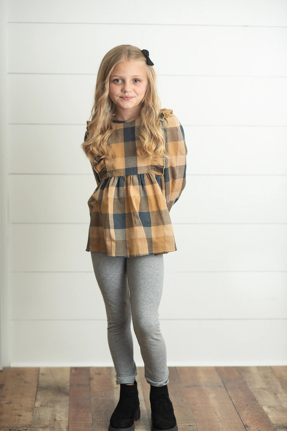 The Charlee Plaid Top