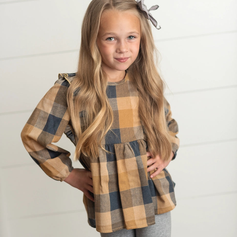 The Charlee Plaid Top