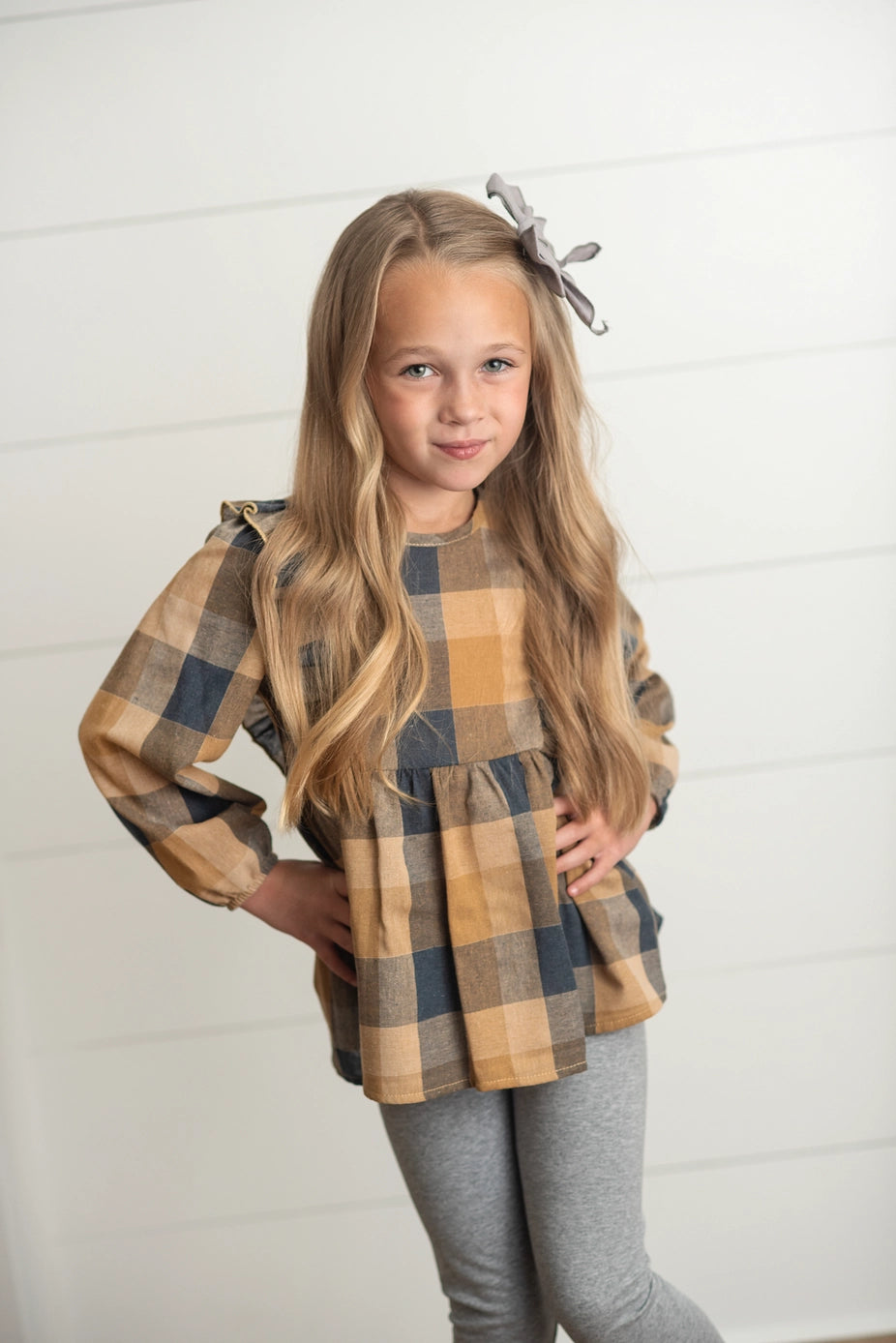 The Charlee Plaid Top